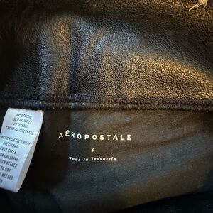 Aeropostale Faux Leather Flare